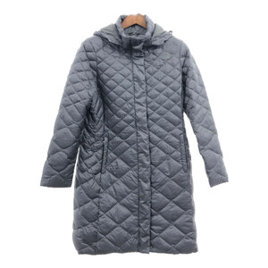 THE NORTH FACE ノースフェイス キルティング ダウンコート アウトドア 防寒 550フィル ブラック (レディース L) 中古 古着 Q4635