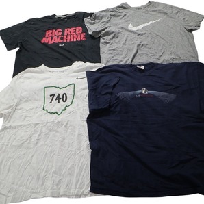 古着卸 まとめ売り ナイキ 半袖Tシャツ 13枚セット (メンズ 2XL /XL ) チーム ロゴ old MS6482の画像4