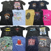 古着卸 まとめ売り カラーmix プリント 半袖Tシャツ 17枚セット (メンズ XL ) アメコミ レーシング系 KISS バックスバニー MS6777_画像1