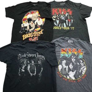 古着卸 まとめ売り 音楽・バンド 半袖Tシャツ 16枚セット (メンズ L ) ACDC メタリカ ストーンズ MS6904の画像3