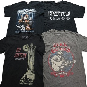 古着卸 まとめ売り 音楽・バンド 半袖Tシャツ 15枚セット (メンズ M ) ACDC zeppelin ニルヴァーナ MS6909の画像2