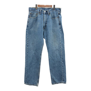 Levi's リーバイス 505 デニムパンツ アメカジ ライトブルー (メンズ W34 L30) 中古 古着 Q4740