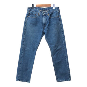 Levi's リーバイス 505 デニムパンツ アメカジ ブルー (メンズ W32 L29) 中古 古着 Q4759