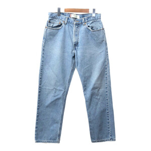 00年代 Levi's リーバイス 505 デニムパンツ アメカジ ライトブルー (メンズ W33 L30) 中古 古着 Q4785