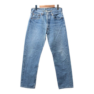 Levi's リーバイス 501 デニムパンツ アメカジ ライトブルー (メンズ W31 L34) 中古 古着 Q4797