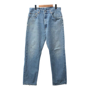 00年代 Levi's リーバイス 505 デニムパンツ アメカジ ライトブルー (メンズ W34 L30) 中古 古着 Q4821