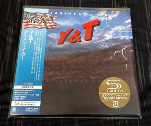 ★帯付デジタルリマスター盤◆Y&T/アースシェイカー 国内盤廃盤