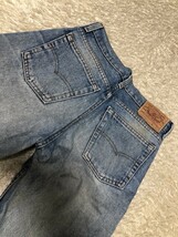 90s Levis リーバイス デニム テーパードストレート 510 0217 USA製 vintage ヴィンテージ　W31_画像6