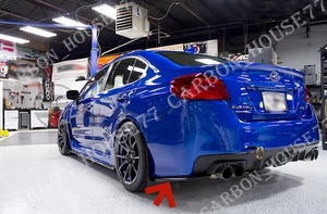 ★SUBARU WRX S4 STI VAG/VAB リア ボトムライン HT型 FRP製 未塗裝 2015-2021 《左右ワンセット》☆.