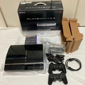 Sony PS3 初期型 60GB CECHA00 動作確認済 箱、説明書付き PS1、PS2、PS3、DVD動作ok