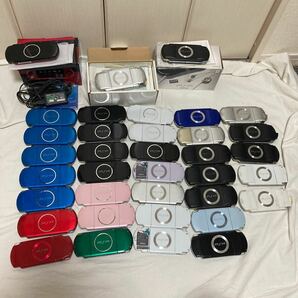SONY PSP本体 36台まとめ売り 3000番18台 2000番6台1000番12台 通電確認済 バッテリーパック無の画像2