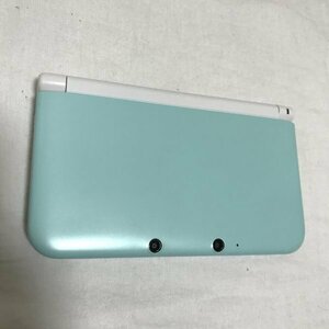 NINTENDO 3DSLL nintendo Nintendo 3DSLL body ( mint green × white ) soft start-up * internet connection verification settled 