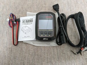 【ハイテック】Hitec X1 NANO PREMIUM・ナノ プレミアム ・充電器・放電器【美品・動作OK】