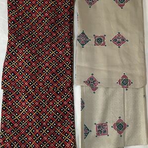 羽織10枚まとめ売り 女性和装 素材色々 上着 和服 リメイク材料 古布 ハンドメイド の画像2