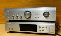 DENON／ デノン　コンパクトディスクプレーヤー　DCD-755RE　インテグレーテッドアンプ　PMA-390RE　2019年製　動作確認済み!_画像1