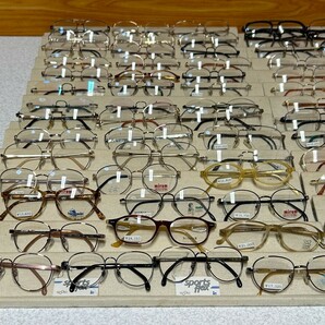 Super FLEX、POBOX EYEWEAR、MIRUM、CASTEL.BAJAC、AURORA、LASSERRE、POLO MALLET、LANVIN、SHUTTLE、メガネ メガネフレーム 84個まとめの画像5