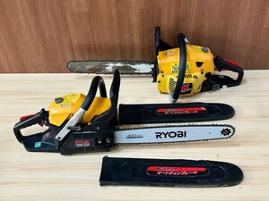 RYOBI／りョービ　Kei start　オートチェーンブレーク　400mm エンジンチェーンソー　チェンソー　ESK-840　ジャンク!