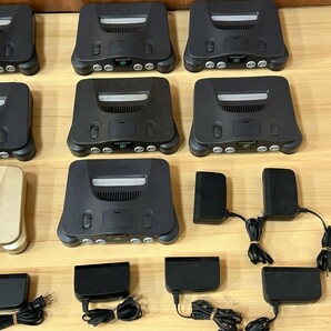 N64 ニンテンドウ 64 本体  NUS-001(JPN) 11台 まとめて大量セット  任天堂 Nintendo日本製 動作確認済み!の画像2