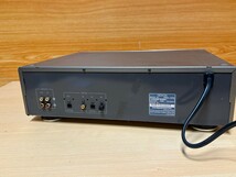 DENON／デノン 　MDデッキ 　DMD-1000 　 MDプレーヤー　 オーディオ機 　AC100V　18W　50/60Hz　動作未確認　ジャンク　日本製!_画像9
