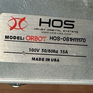 HOS オーボット／ ORBOT  HOS-081H11170  SPRAYBORG  電動ポリッシャー  清掃用具 ポリッシャー 100V 50/60 Hz 15A 電源問題なし!の画像8