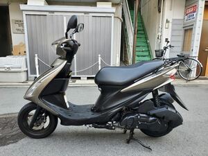 大阪市発☆アドレスV125S☆CF4MA☆スズキ☆バッテリー新品☆自賠責保険付き☆全国配送ok☆60208