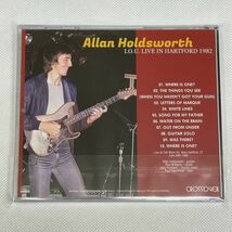 NEW!! CROS-113: ALLAN HOLDSWORTH - I.O.U. HARTFORD [アラン・ホールズワース]_画像2