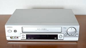 AIWA ☆ アイワ ☆ VHSビデオデッキ ☆ HV-FR100 ☆ 動作品 ☆ 取説付き