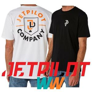【 JETPILOT 】LINKED SS TEE ジェットパイロット Tシャツ WHITE Lサイズ　