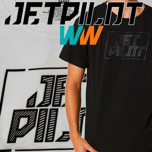 【 JETPILOT 】CORP MENS TEE BLACK コープ ジェットパイロット Tシャツ