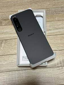 Xperia 1 IV SOG06 6.5インチ メモリー12GB ストレージ256GB ブラック au