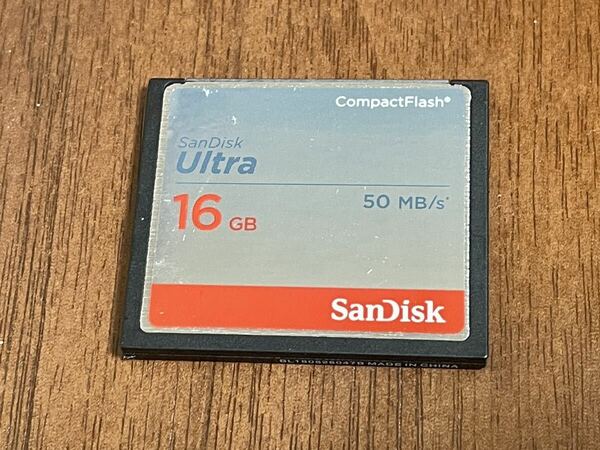 SanDisk サンディスク Ultra 16GB CFカード コンパクトフラッシュ 50MB/s UDMA フォーマット済み UDMA