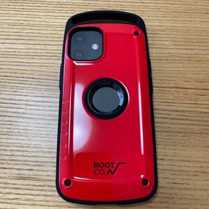[ unused goods ] ROOT CO. iPhone 12 mini exclusive use ROOT CO. GRAVITY Shock Resist Case Pro. iPhone2020 5,4 red No.2573