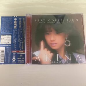 中森明菜 cd ベストコレクション ラブソングス&ポップソングス SACD ハイブリッド盤