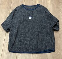 PORTER CLASSIC ポータークラシック プレミアムリネン SASHIKO 刺し子　Tシャツ_画像2