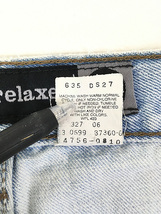 古着 90s USA製 Levi's Silver Tab 「straight+relaxed」 ブルー デニム パンツ ジーンズ W32 L29_画像9