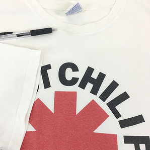 古着 00s Red Hot Chili Peppers レッチリ ミクスチャー ロック バンド Tシャツ Lの画像4