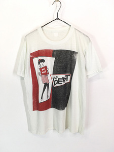 レディース 古着 70s 「THE bEAT」 ザ・ビート イギリス バンド Tシャツ M位 古着