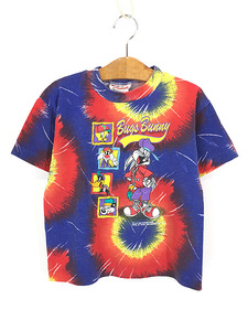 キッズ 古着 90s Canada製 LOONEY TUNES バックスバニー Bボーイ キャラクター Tシャツ 6歳位 古着