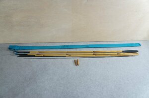 [SK][G516514] 丹舟 15.10 十五尺一寸 竹竿 ヘラブナ竿 へら竿 竿袋付き