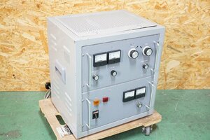 [NZ][G0926-B] 自作品 リニアアンプ 無線機用アンプ 寸法:約53x48x38(cm) 重量:約60kg