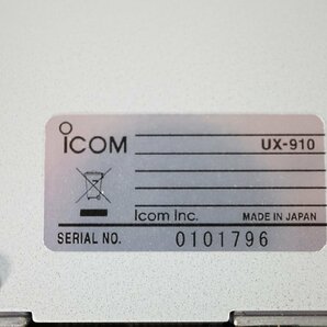 [NZ][D4275710] ICOM アイコム IC-910D UX-910 1200MHzユニット付き VHF/UHF ALL MODE TRANSCEIVER オールモードトランシーバーの画像9