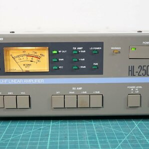 [NZ][D4284410] TOKYO HY-POWER 東京ハイパワー HL-250UDX 430MHz帯オールモードリニアアンプ 取扱説明書、専用ケーブル、元箱付きの画像2