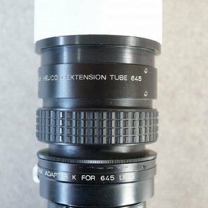 [QS][B4102412] PENTAX? BORG? 鏡筒 全長約:640mm 鏡部寸法約:100mm Helicoid Extension Tube 645/Adapter K for 645 Lens 等搭載の画像5