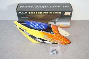 [QS][C4213610] ALIGN アライン TREX 550E Painted Canopy キャノピー RC ヘリコプター 部品