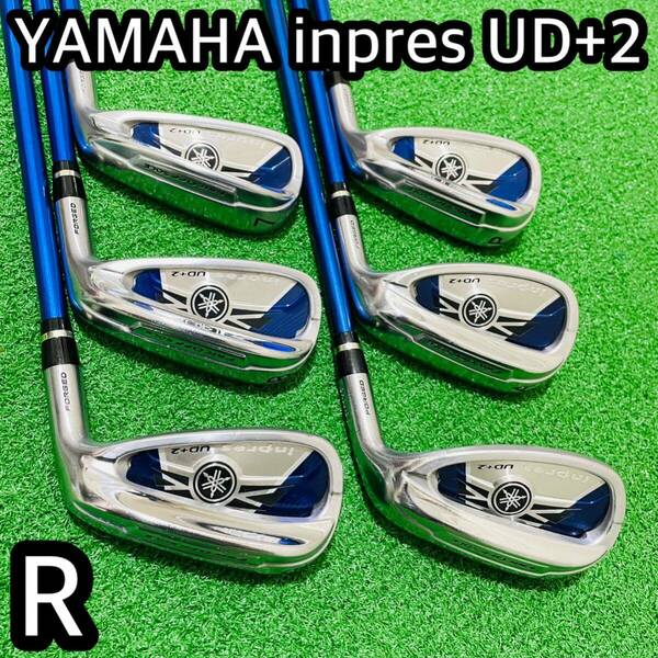 6573 YAMAHA inpres UD+2 2017 ヤマハ　インプレス フレックスR MX-517i メンズ　右利き　アイアン 6本セット　7.8.9.P.A.AS 送料無料