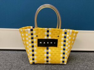 ■MARNI■ピクニックトートバッグ■マスタード■名古屋発■直接引き取り歓迎■