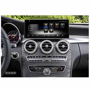 送料込 メルセデス・ベンツ W205 GLC Cクラス 10.25 ナビ モニター WI-FI Android IPHONE ペアリング 日本語対応