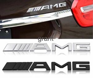  Mercedes * Benz AMG задний стикер эмблема металлизированный черный 