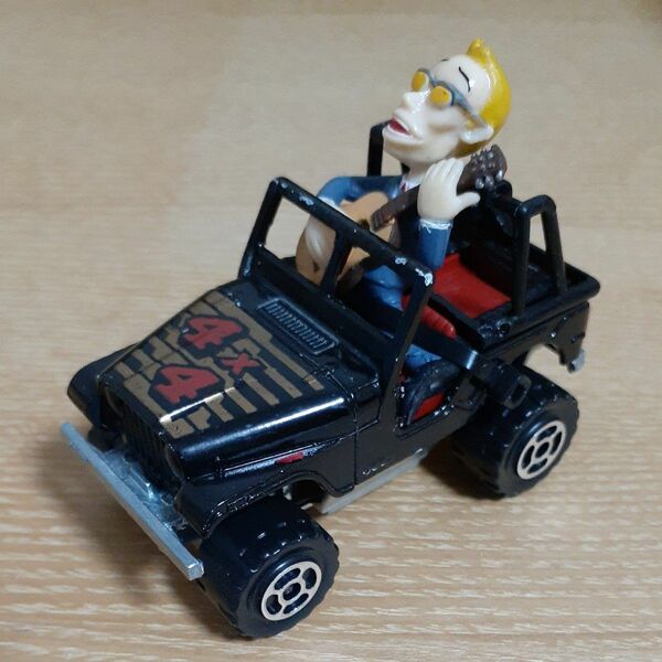 所さん☆majoretto JEEP CJ 黒 1/54 フランス製