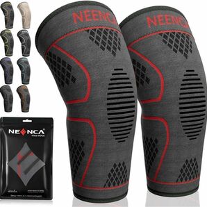 膝サポーター スポーツ用 NEENCA 通気性 膝保護 膝安定 男女兼用 左右 ランニング 日常生活